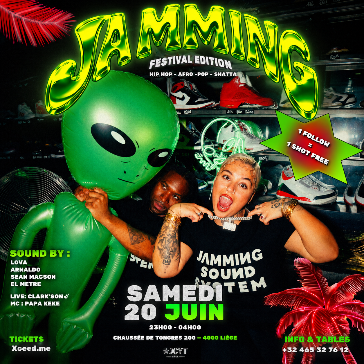JAMMING — FESTIVAL EDITION | JOYT LIÈGE image