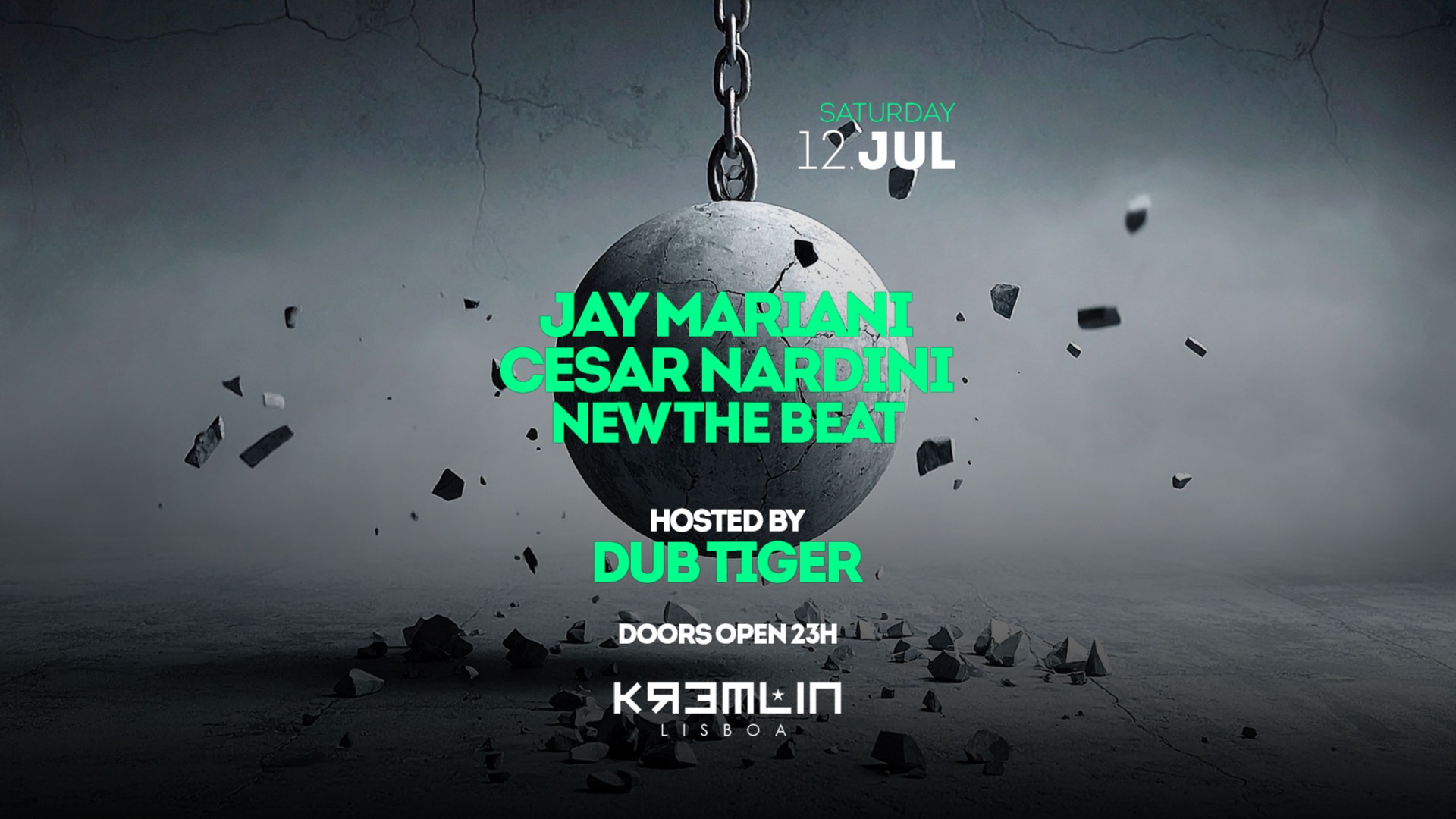 Jay Mariani, Cesar Nardini, New The Beat: Hosted by Dub Tiger image