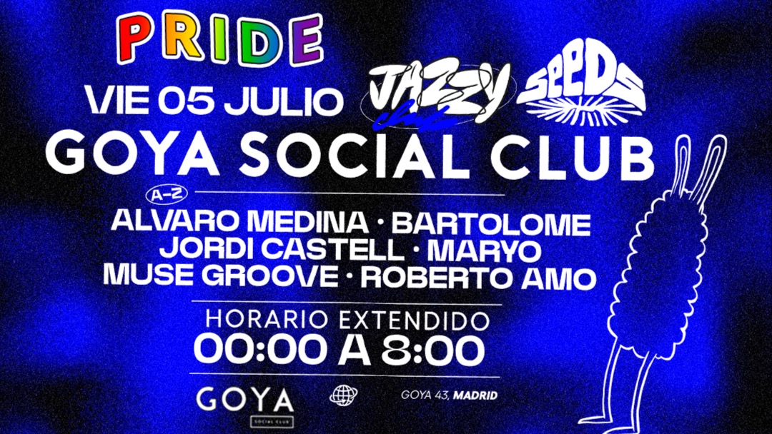Jazzy club X Seeds at Goya Social Club image