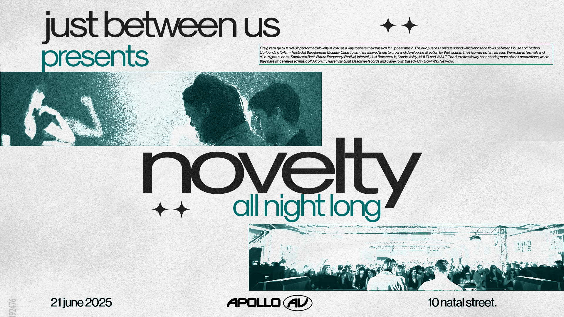 JBU Presents: Novelty All Night Long image