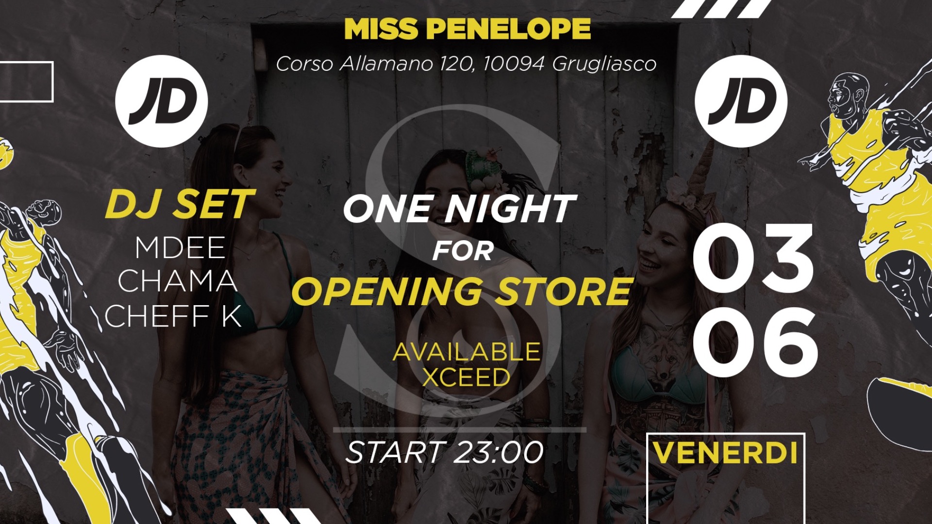 JD sport w/ Snobiety - 03/06/22 - One night al Miss Penelope (Corso Allamano 120, Grugliasco) image