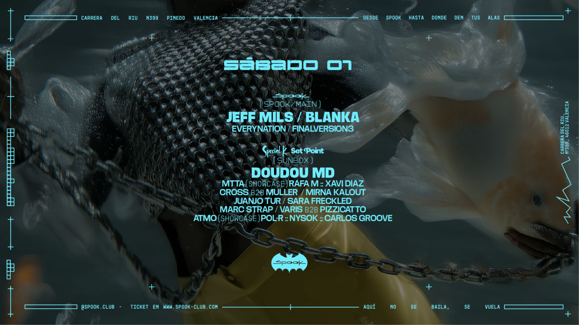 Jeff Mills + Blanka & Special Point w/  Doudou MD image
