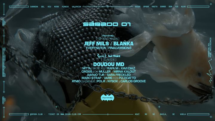 Cover for event: Jeff Mills + Blanka & Special Point w/  Doudou MD