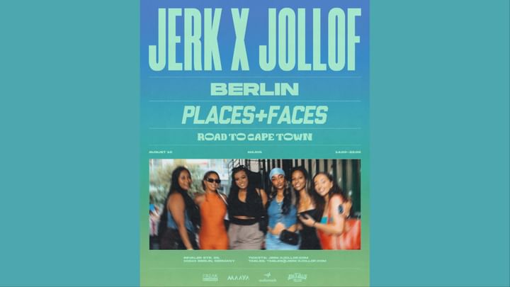 Cover for event: Jerk x Jollof Places + Faces Berlin