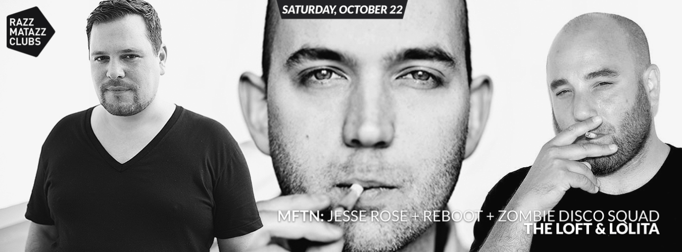 Jesse Rose, Reboot & Zombie Disco Squad @ The Loft - Lolita image