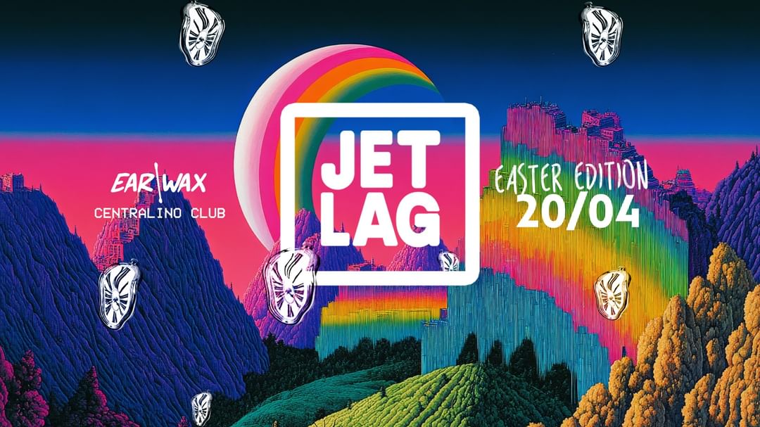 JET LAG Easter Edition-Eventplakat