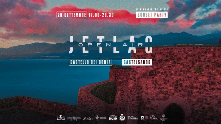 Cover for event: JETLAG Open Air @ Castello dei Doria, Castelsardo