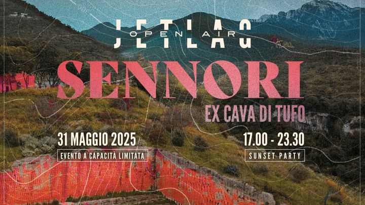Cover for event: JETLAG | Open Air @ Ex Cava di Tufo