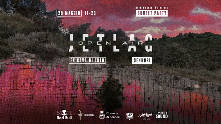 Cover for event: JETLAG | Open Air @ Ex Cava di Tufo