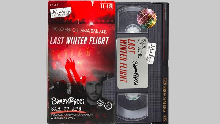 Cover for event: JETLAG w/ Simon Ricci | "Last Winter Flight" 