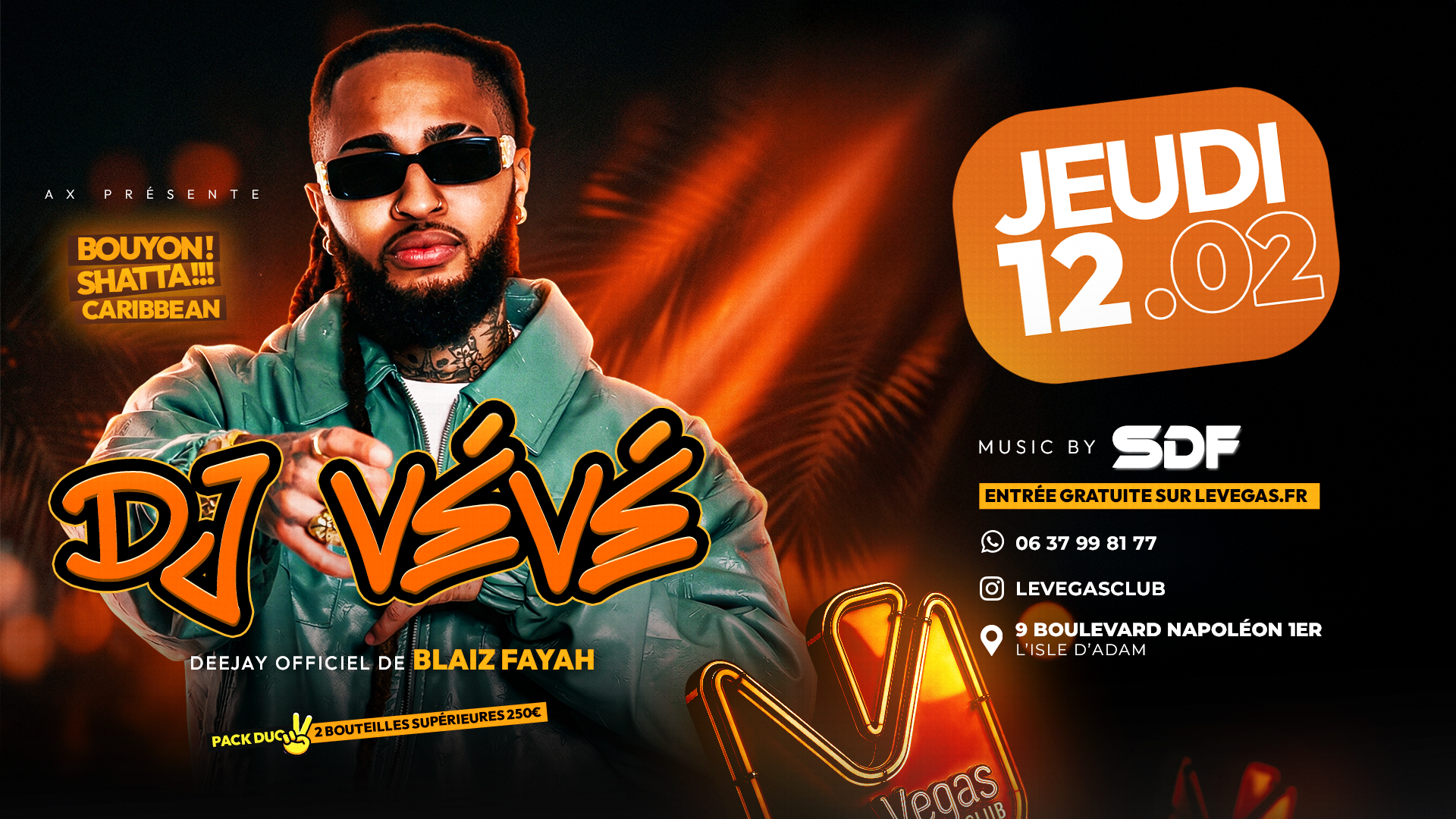 🍑JEUDI - DJ VÉVÉ🍑 image