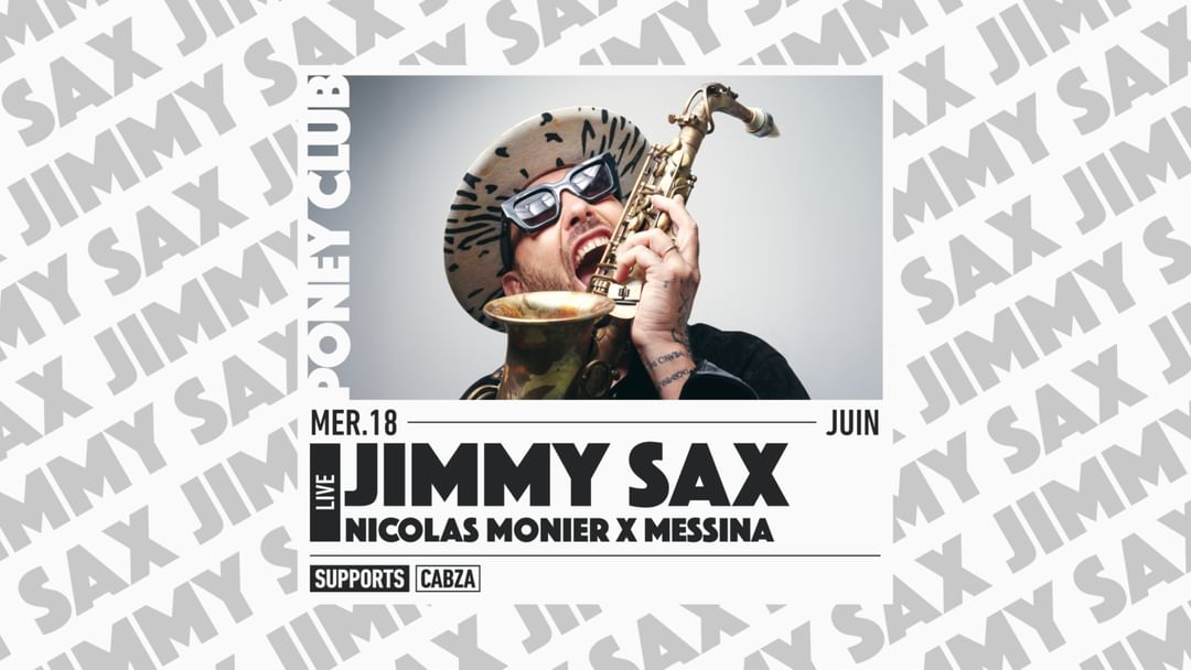 JIMMY SAX  event cover