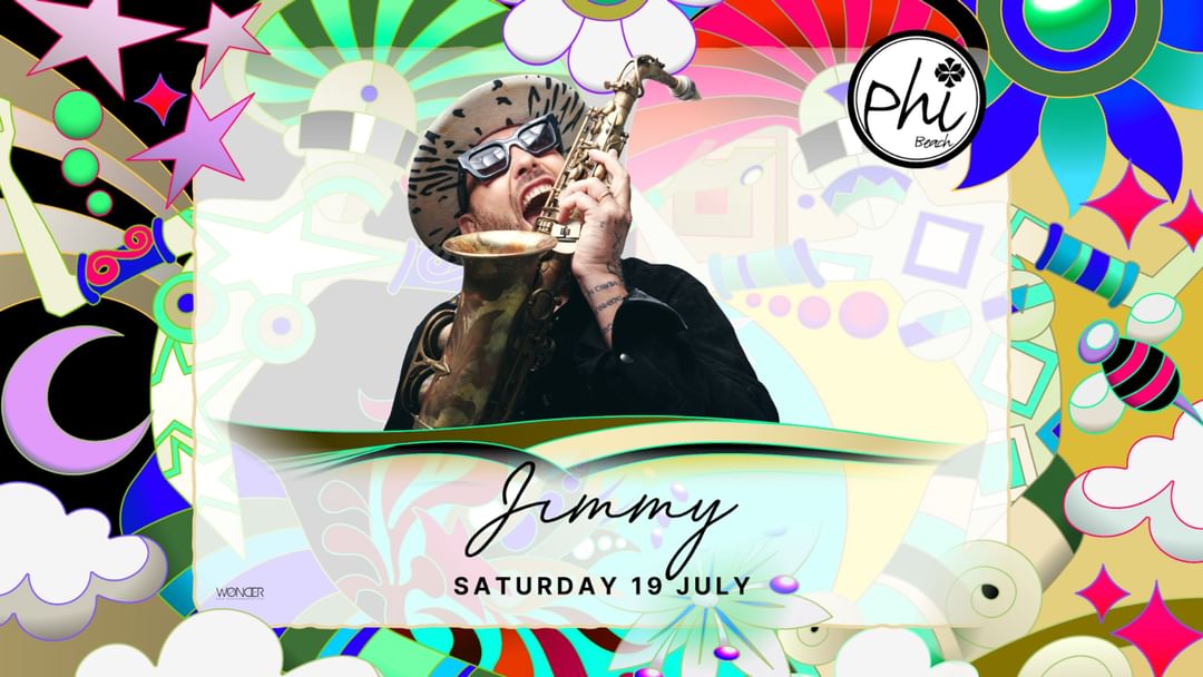 JIMMY SAX-Eventplakat
