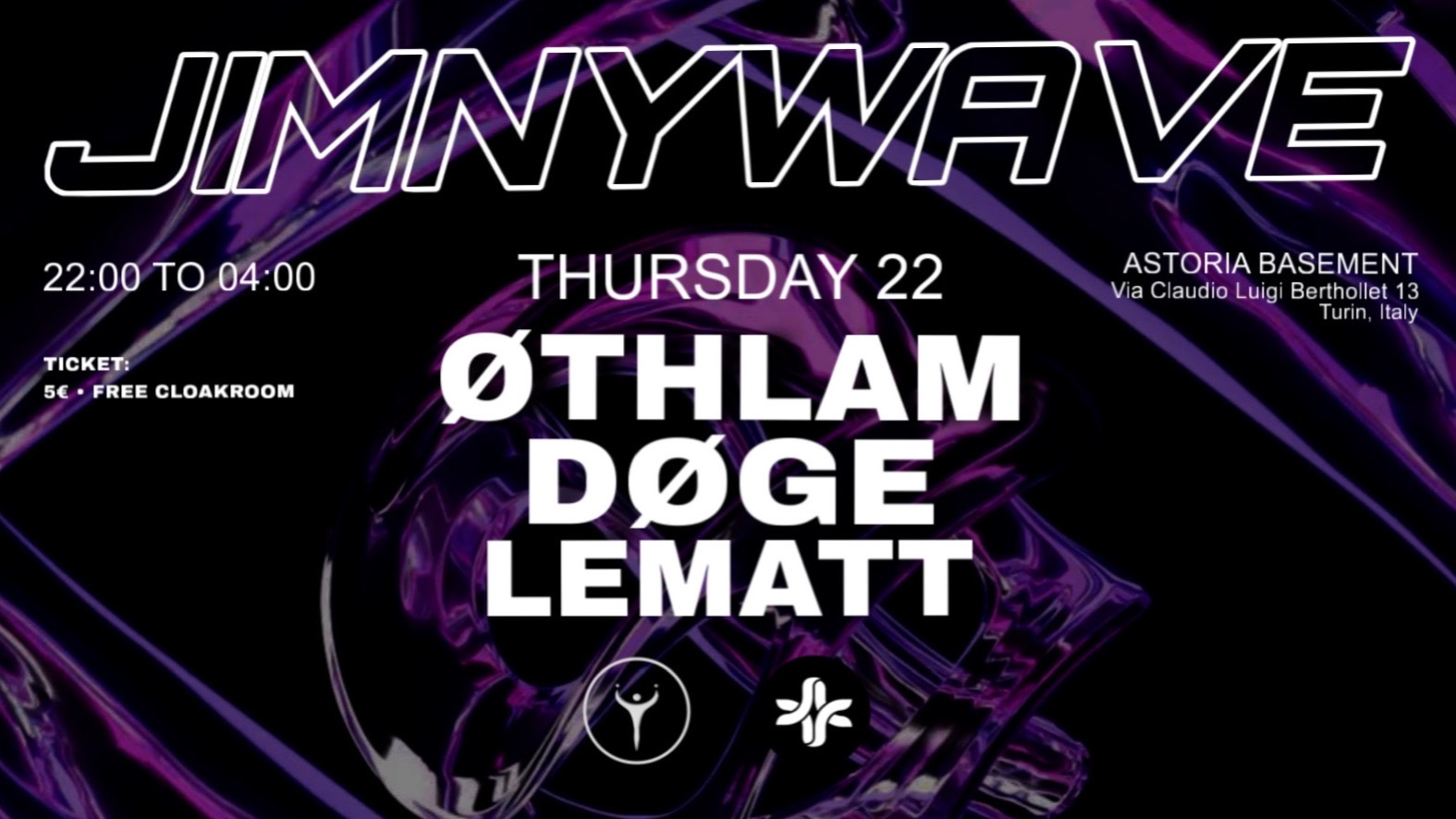 JIMNY WAVE: DØGE + LEMATT + ØTHLAM at Astoria  image