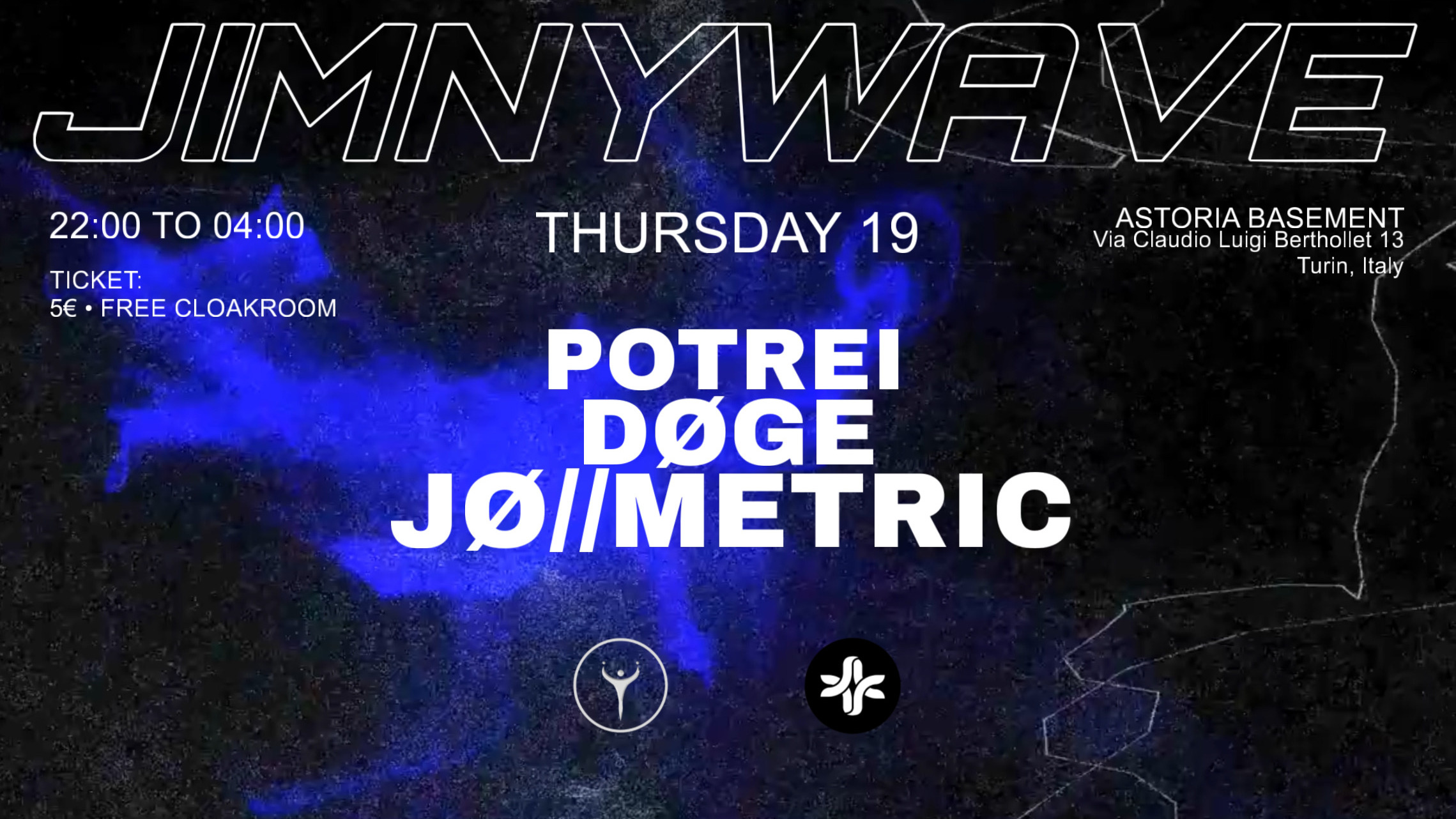 JIMNY WAVE: POTREI, DØGE, JØ//METRIC  at Astoria  image