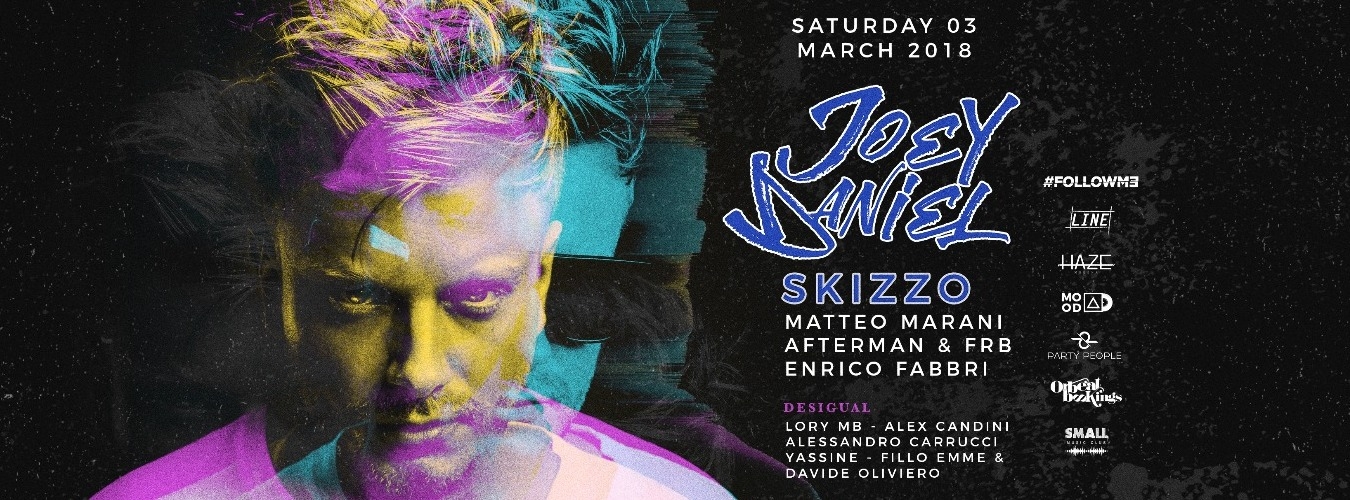 Joey Daniel // 3 Marzo 2018 // Small Music Club image