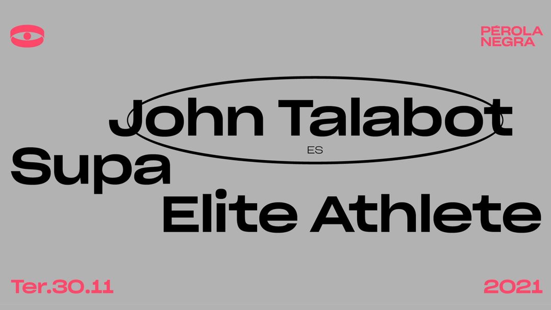 John Talabot (ES), Supa, Elite Athlete event cover