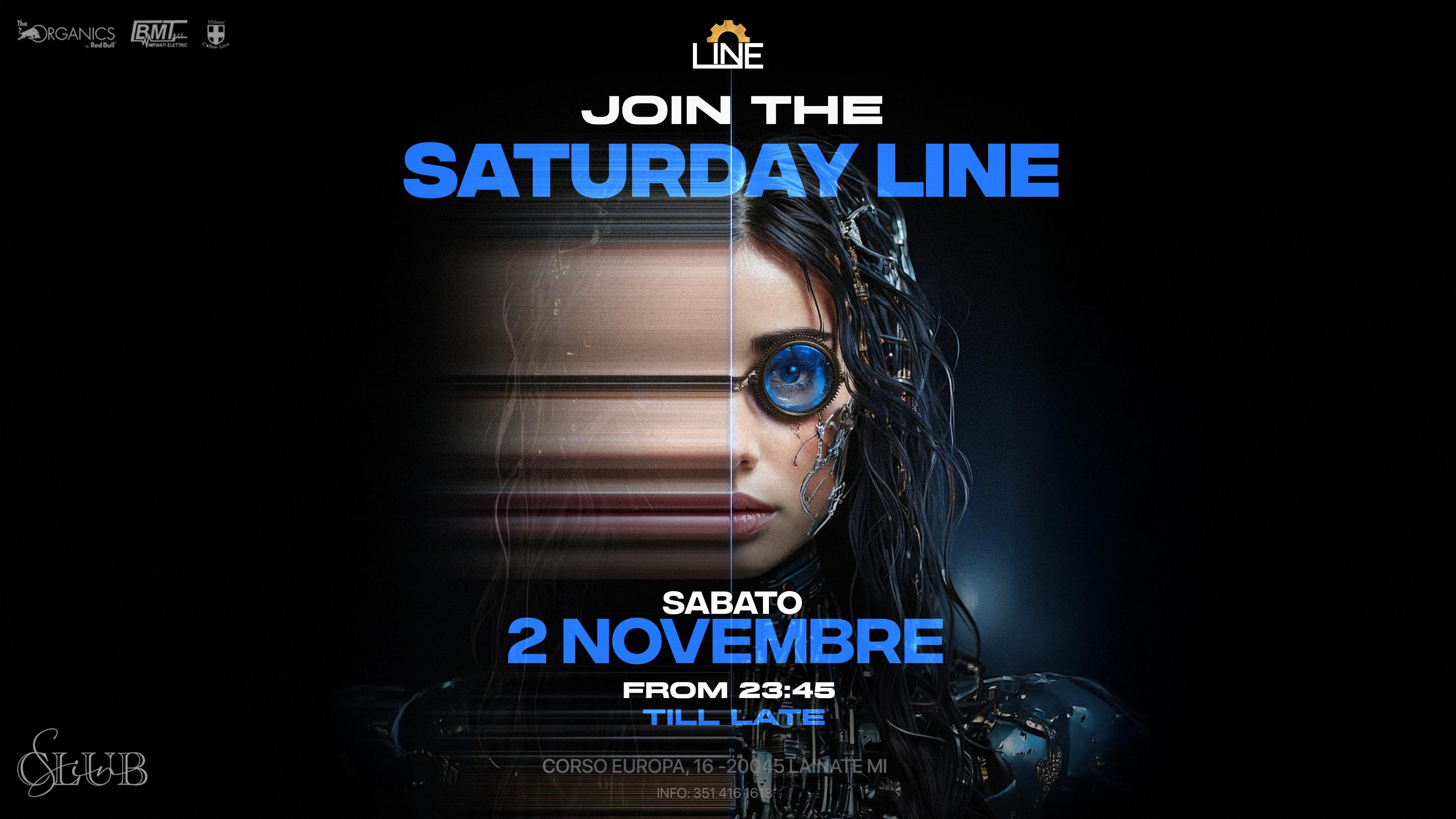Join the SATURDAY LINE, WEEK 3