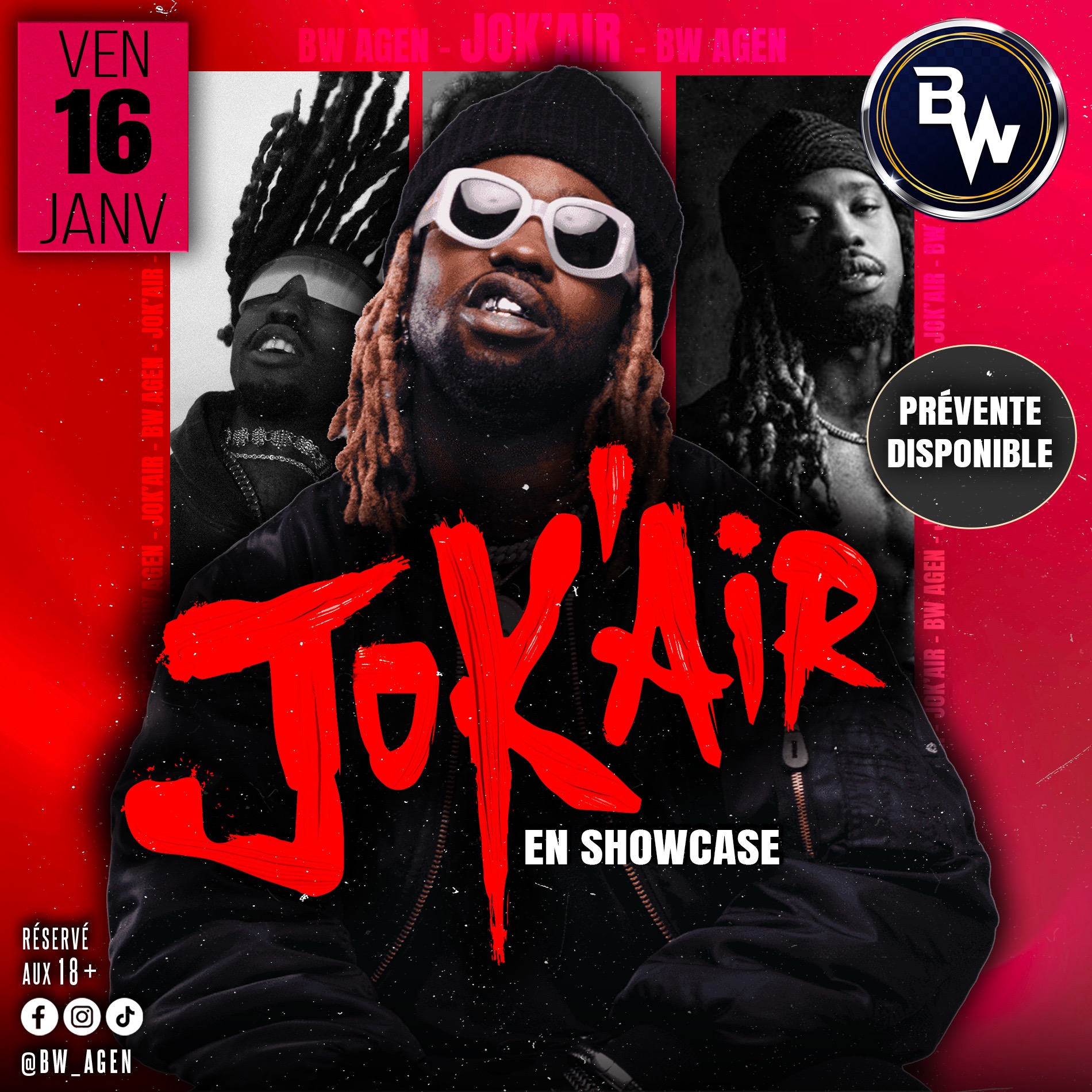 JOK'AIR EN SHOWCASE @BW AGEN image