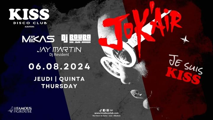 Cover for event: JOK'AIR & MIKAS // JE SUIS KISS