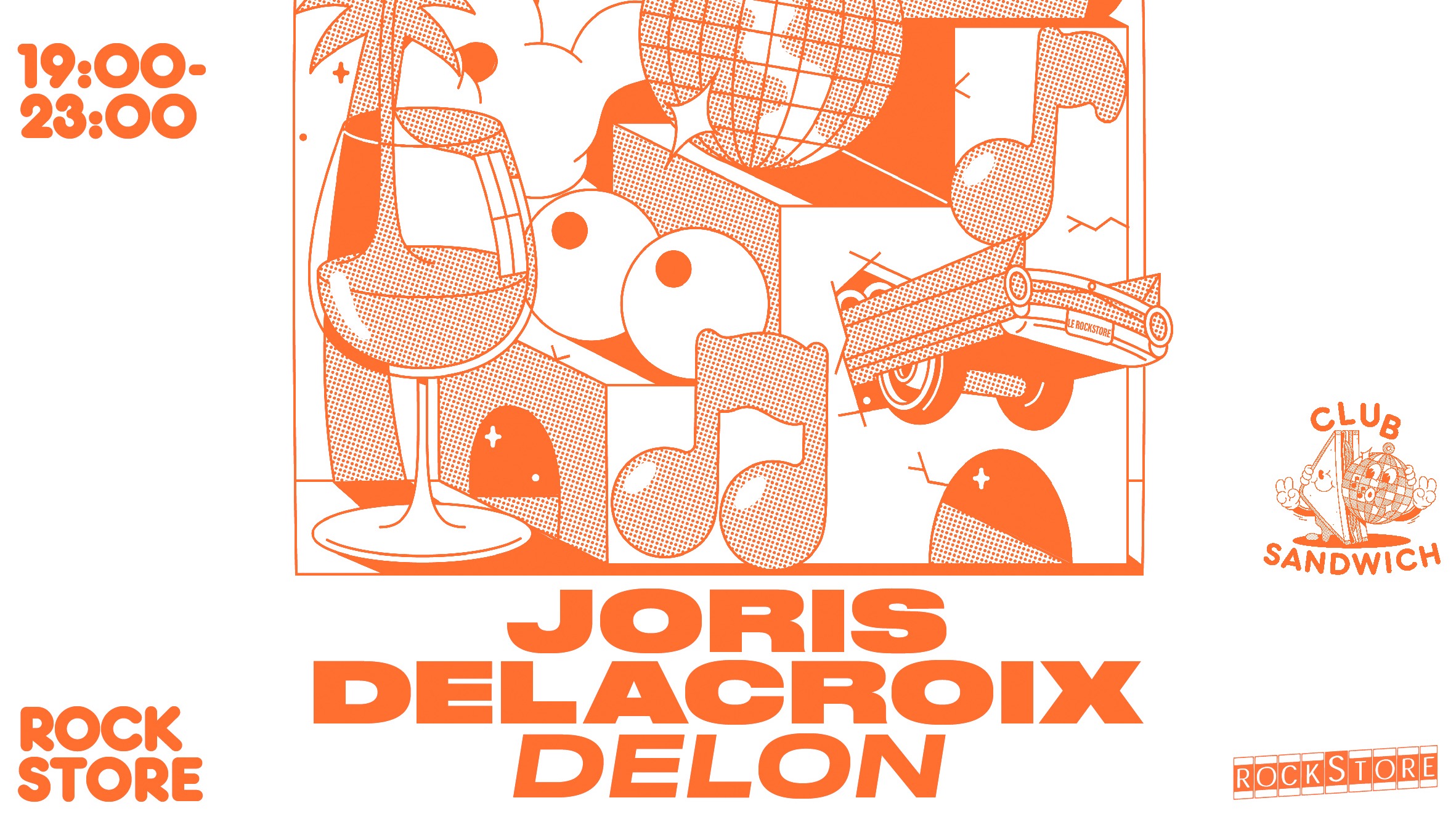 JORIS DELACROIX live + DELON • CLUB SANDWICH • Montpellier, Rockstore