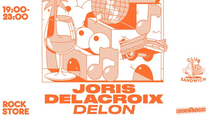 Cover for event: JORIS DELACROIX • CLUB SANDWICH • Montpellier, Rockstore