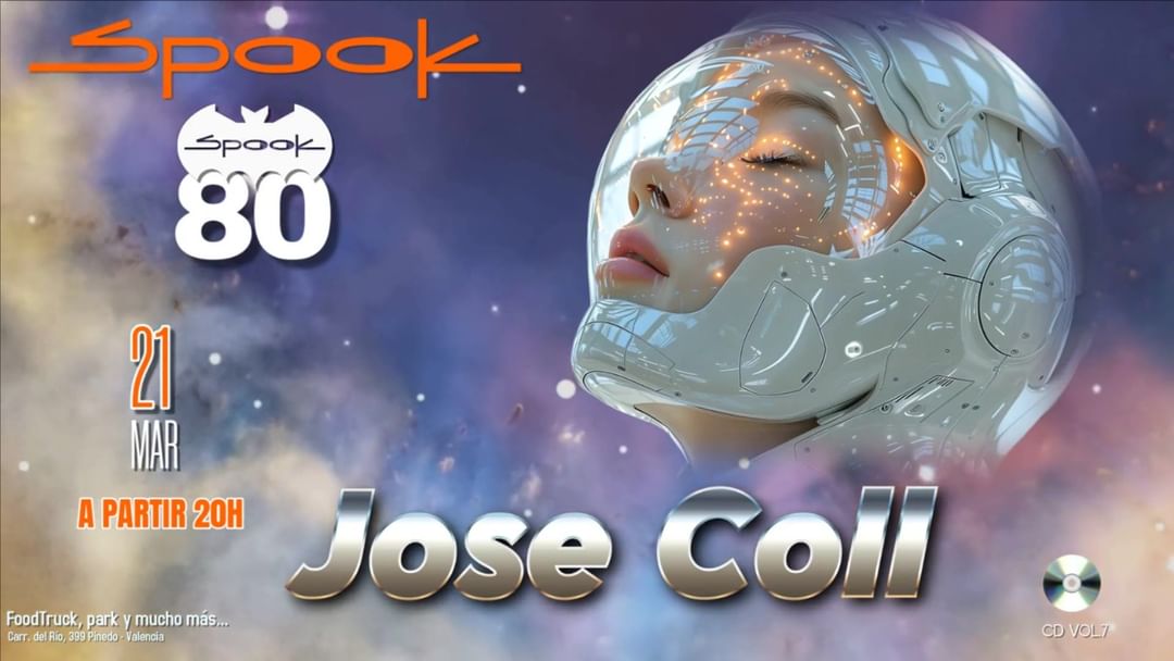 JOSE COLL 80'S-Eventplakat