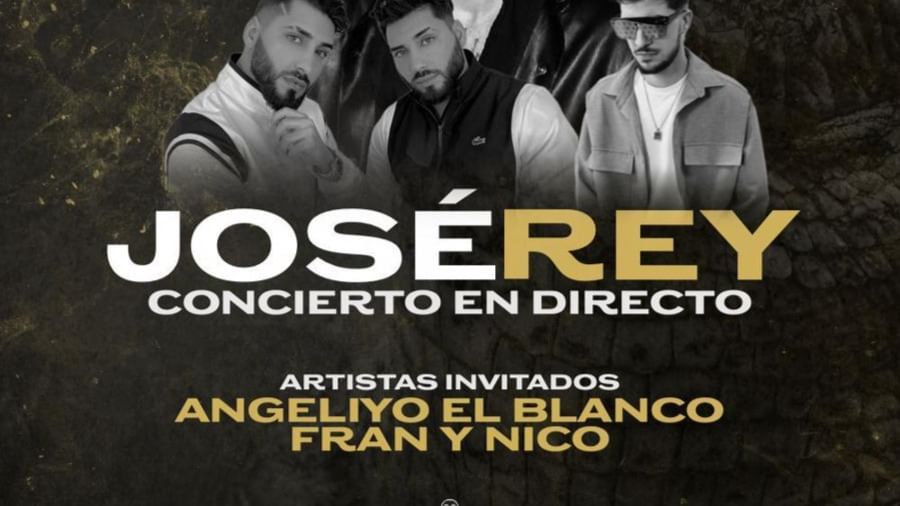 Cartel del evento JOSE REY MARTES 5 DICIEMBRE