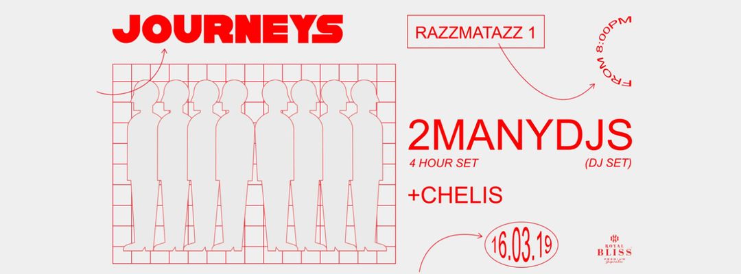Couverture de l'événement Journeys: 2manydjs - 4 Hours Dj Set