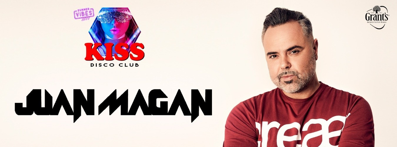 Juan Magan live @KISS Disco Club Wednesday 17 july | Miercoles 17 de Julio