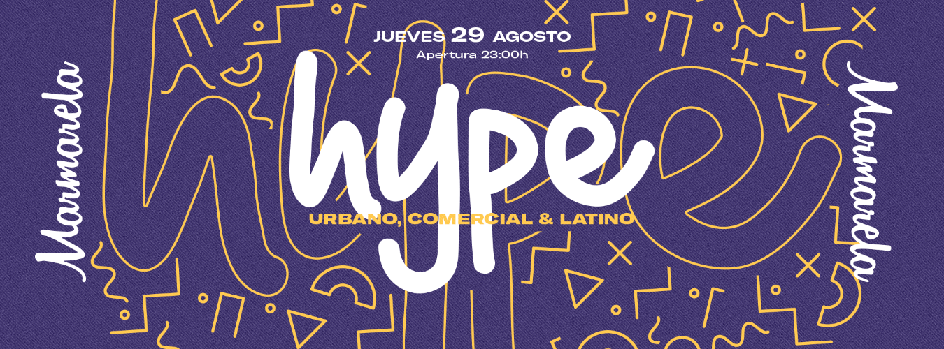 JUEVES 29 - HYPE - Urbano, Comercial & Latino image