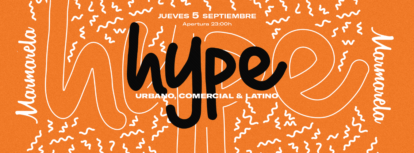 JUEVES 5 - HYPE - Urbano, Comercial & Latino image