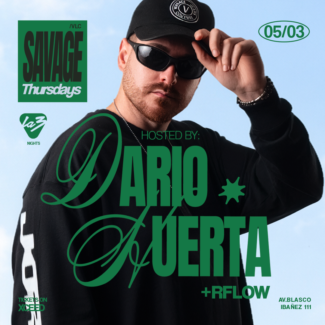 JUEVES 5 | SAVAGE CLUB | DARIO HUERTA image