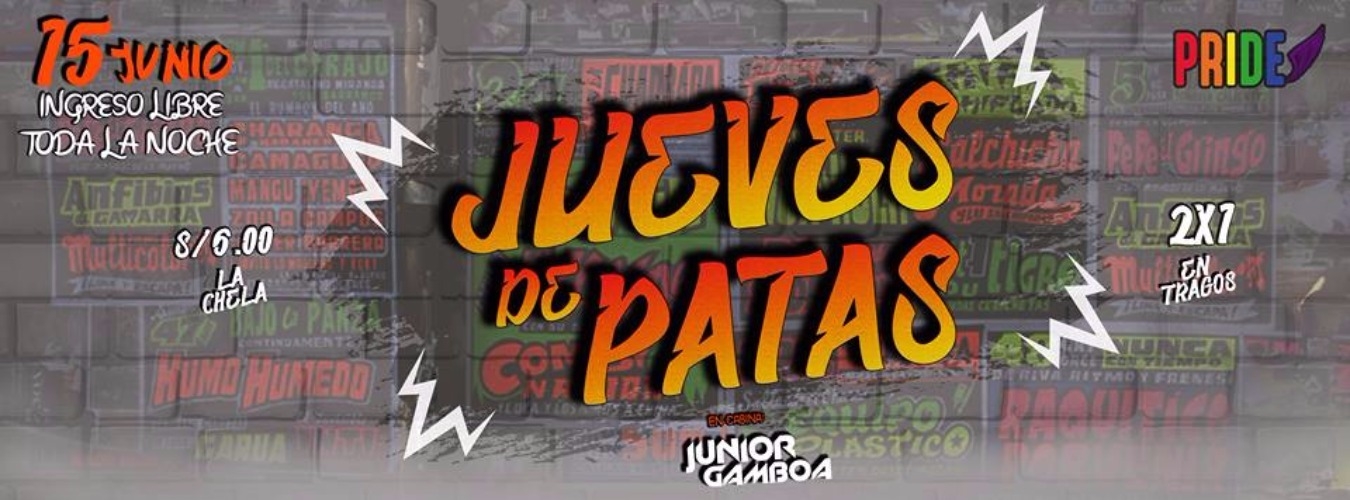 JUEVES  DE PATAS // PRIDE