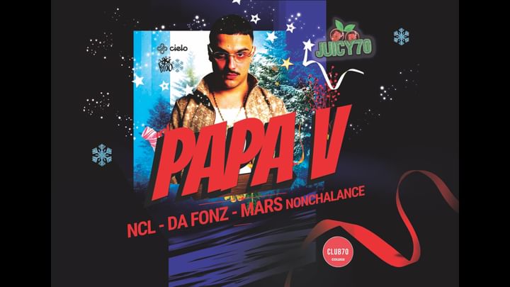 Cover for event: JUICY70 - XMAS SPECIAL w/ PAPA V