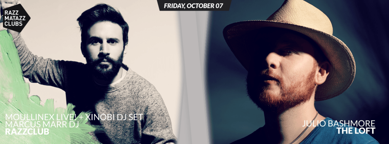Julio Bashmore @ The Loft & Moullinex live! @ Razzclub image
