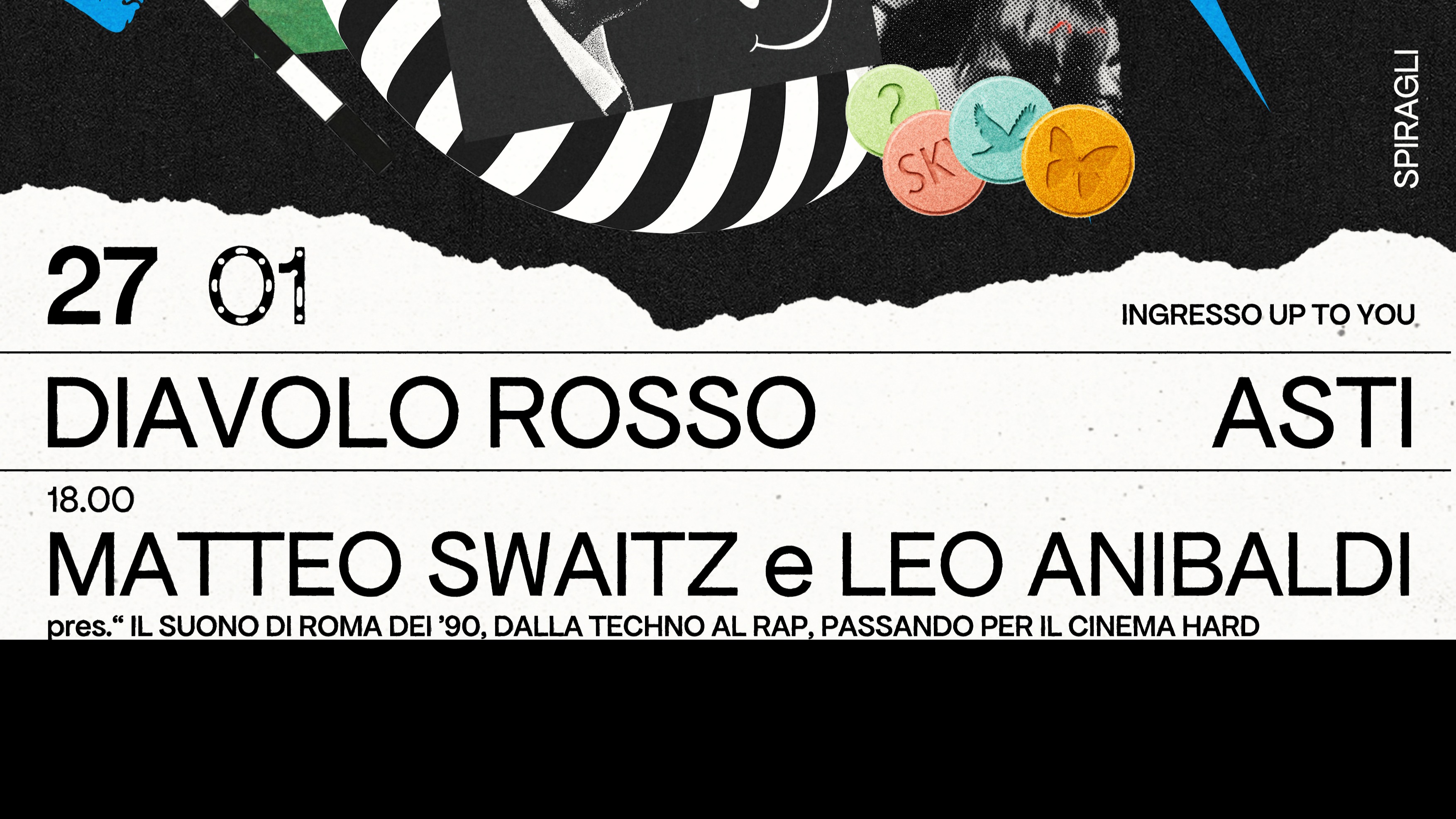 JUNGLA URBANA pres. MATTEO SWAITZ  + LEO ANIBALDI @ DIAVOLO ROSSO  image