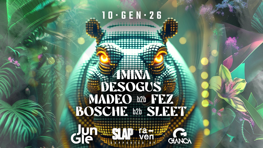 JUNGLE | 4MINA, DESOGUS, MADEO B2B FEZ, BOSCHE B2B SLEET image