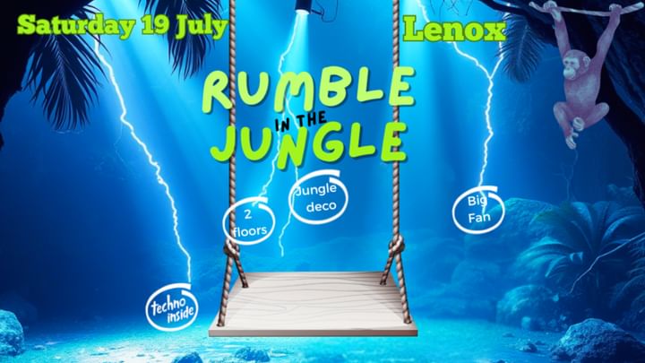 Cover for event: Jungle Riot: Epic Beats & Insane Decor