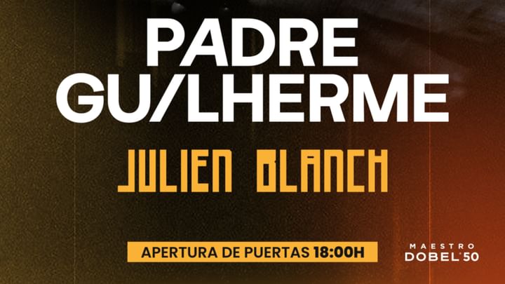 Cover for event: JUST CALM pres PADRE GUILHERME