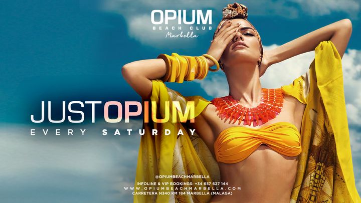 Cover for event: Just Opium