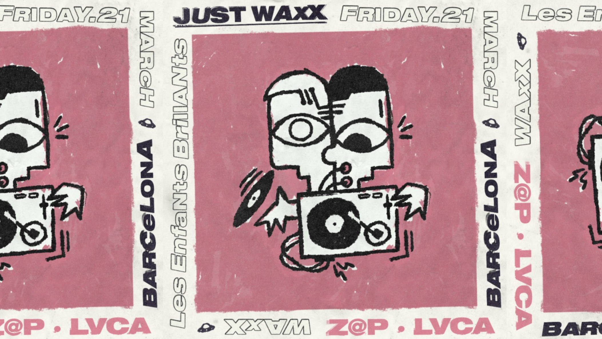 Just Waxx pres. Z@p + Lvca image