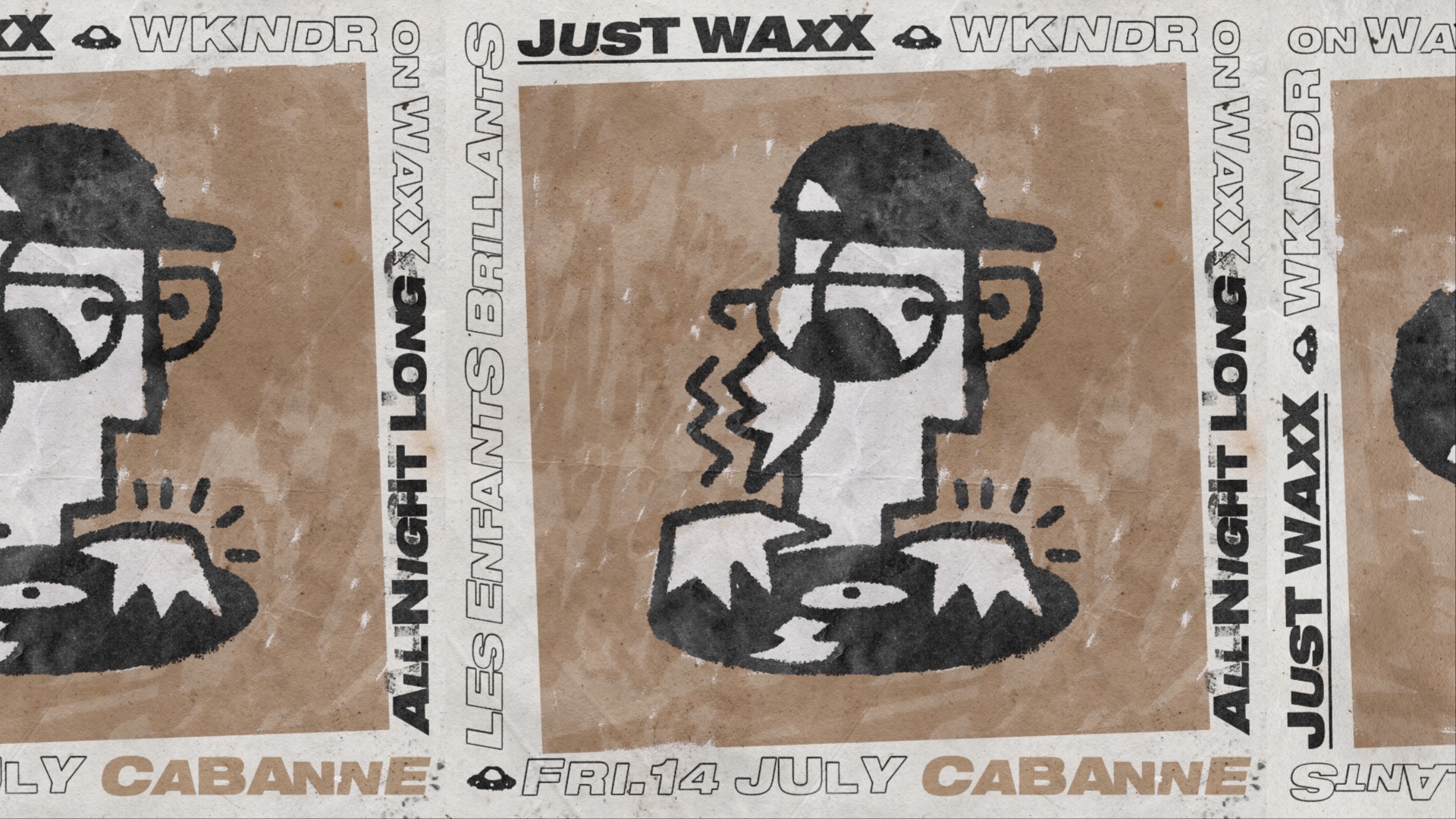 Just Waxx weekender #1 pres. Cabanne All Night Long image