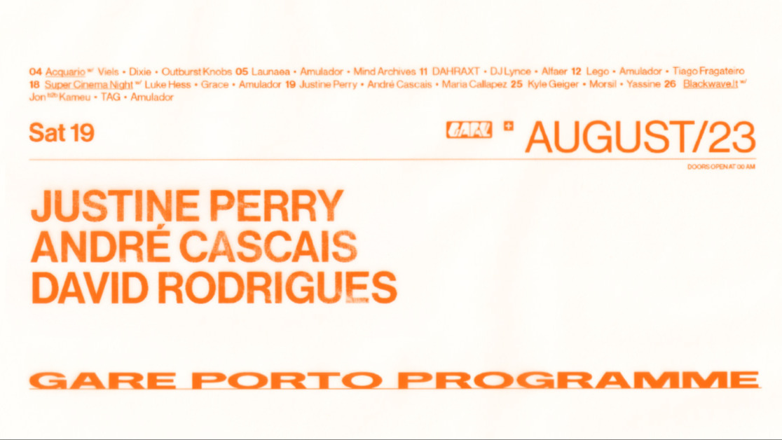 Justine Perry + André Cascais + David Rodrigues  image