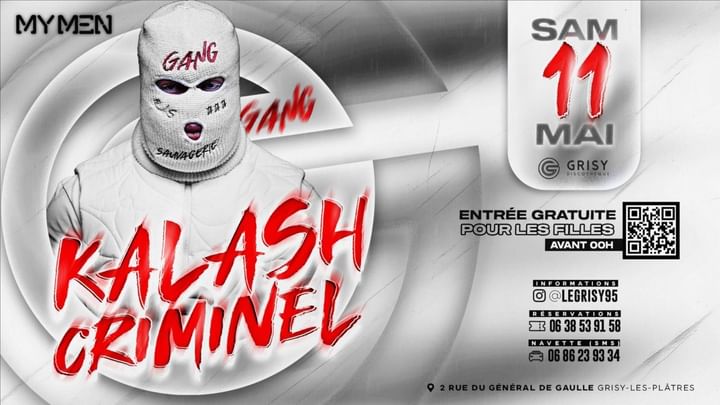 Cover for event: KALASH CRIMINEL en Showcase