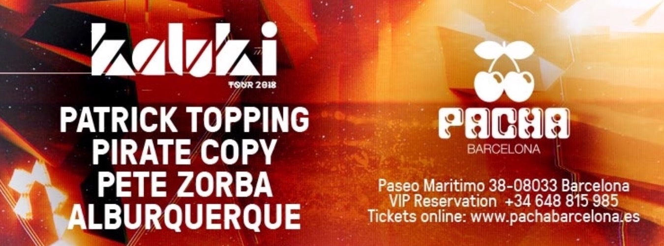 KALUKI pres. Patrick Topping, Pirate Copy, Pete Zorba & Albuquerque image