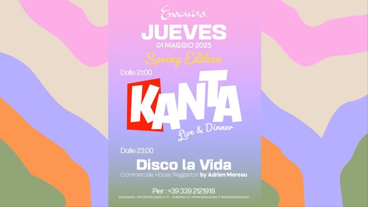 Cover for event: Kanta Live & Dinner