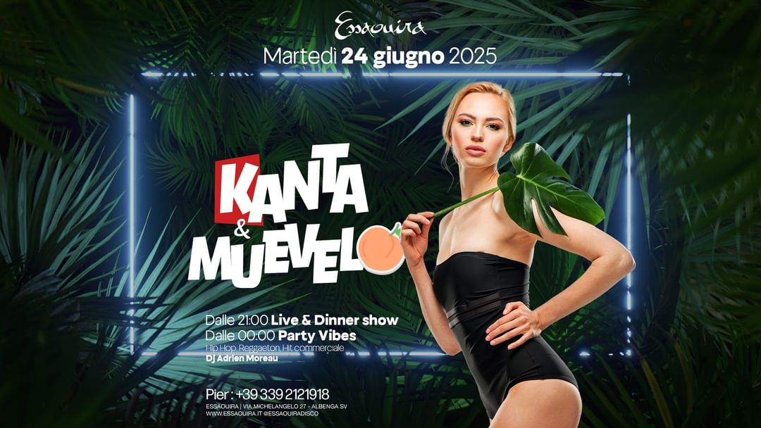 Kanta & Muevelo-Eventplakat