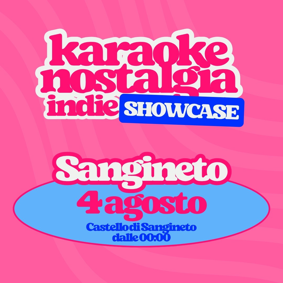 KARAOKE INDIE SHOWCASE #1 | Live + dj set