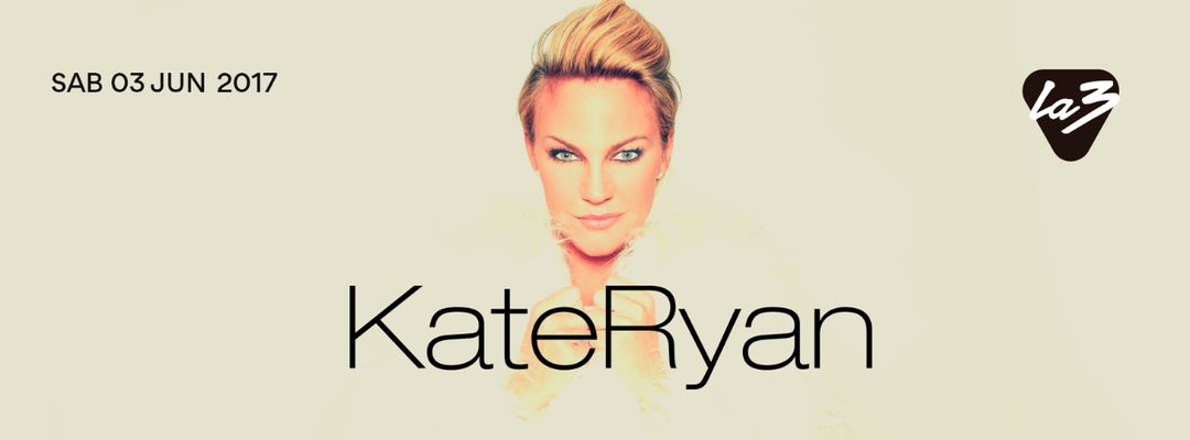 Cartel del evento Kate Ryan